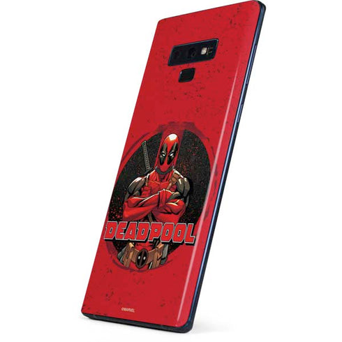 Marvel Deadpool Wade Wilson Galaxy Note 9 Skin