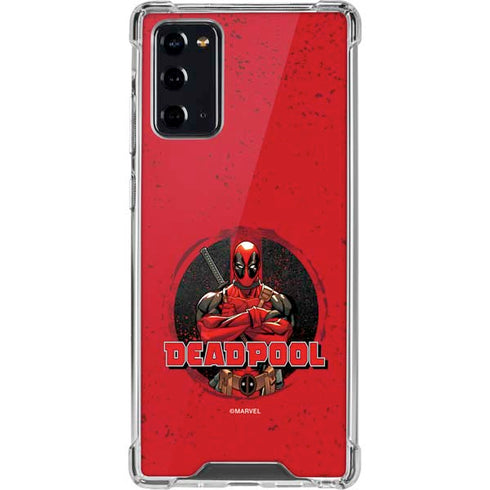 Marvel Deadpool Wade Wilson Galaxy Note20 5G Clear Case