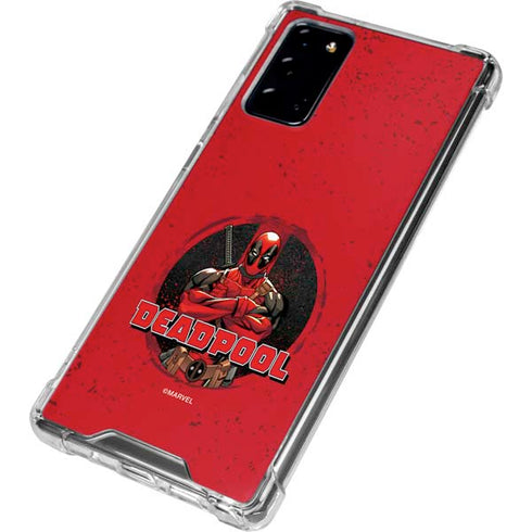 Marvel Deadpool Wade Wilson Galaxy Note20 5G Clear Case