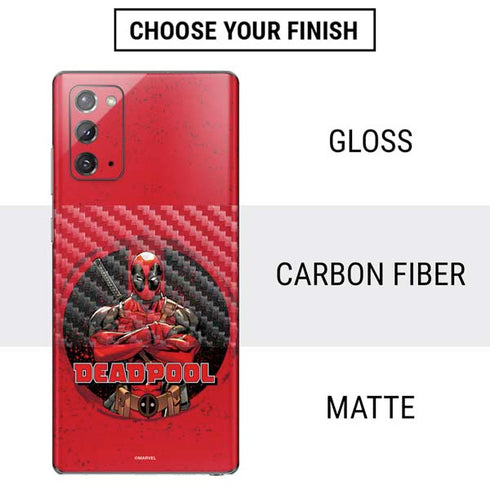 Marvel Deadpool Wade Wilson Galaxy Note20 5G Skin