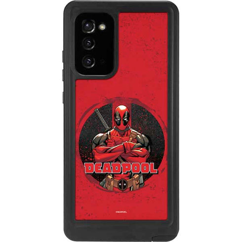 Marvel Deadpool Wade Wilson Galaxy Note20 5G Waterproof Case