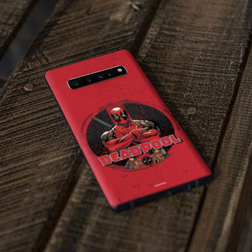 Marvel Deadpool Wade Wilson Galaxy S10 Skin