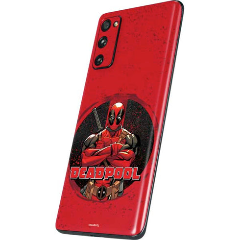 Marvel Deadpool Wade Wilson Galaxy S20 Fan Edition Skin