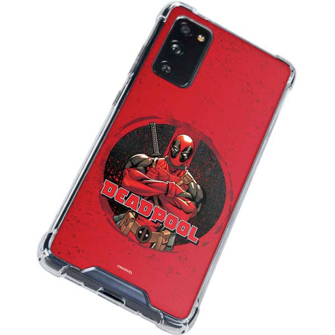 Marvel Deadpool Wade Wilson Galaxy S20 FE Clear Case