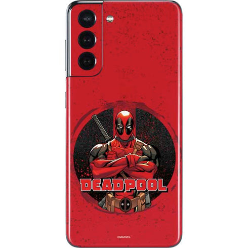 Marvel Deadpool Wade Wilson Galaxy S21 5G Skin