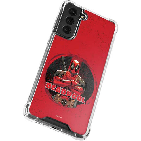 Marvel Deadpool Wade Wilson Galaxy S21 FE Clear Case