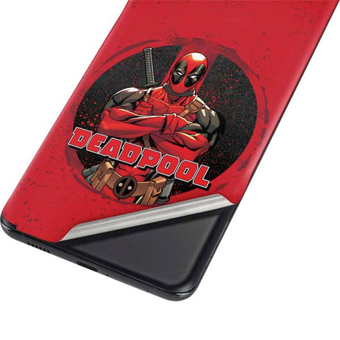 Marvel Deadpool Wade Wilson Galaxy S21 Plus 5G Skin