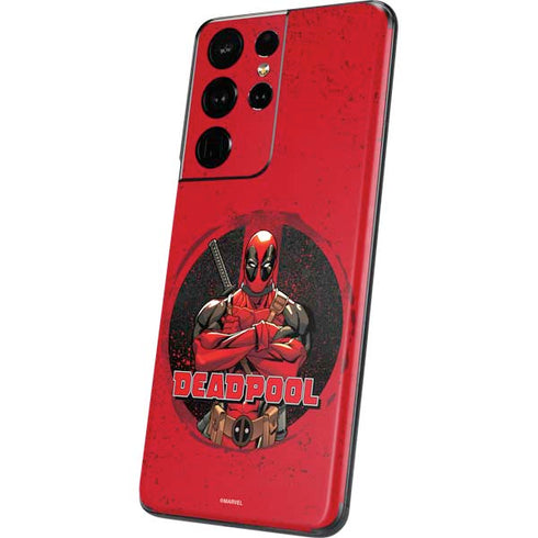 Marvel Deadpool Wade Wilson Galaxy S21 Ultra 5G Skin