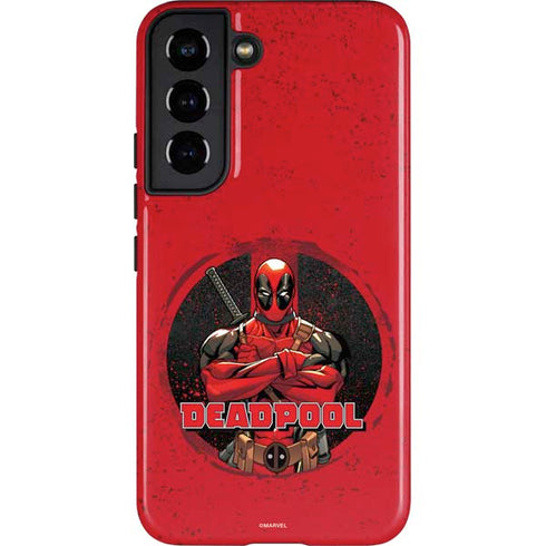 Marvel Deadpool Wade Wilson Galaxy S22 Pro Case