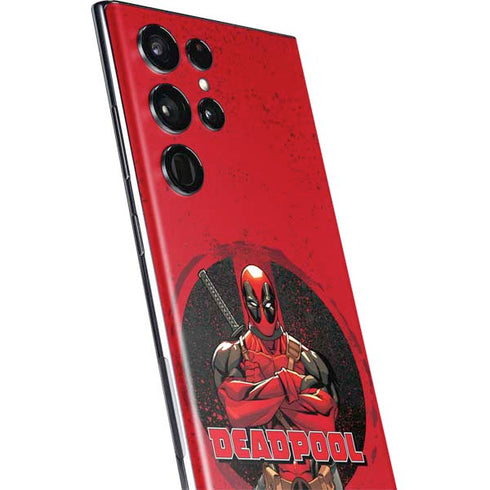 Marvel Deadpool Wade Wilson Galaxy S22 Ultra Skin