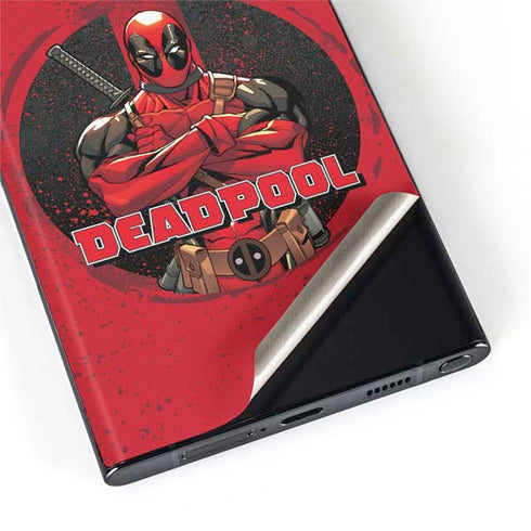 Marvel Deadpool Wade Wilson Galaxy S22 Ultra Skin