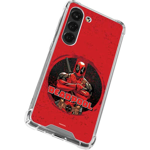 Marvel Deadpool Wade Wilson Galaxy S23 Clear Case