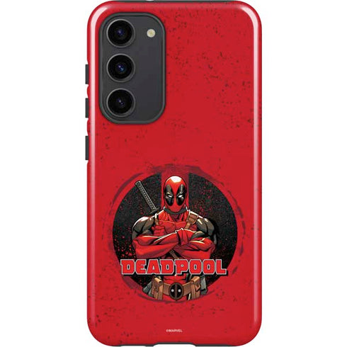 Marvel Deadpool Wade Wilson Galaxy S23 Plus Pro Case