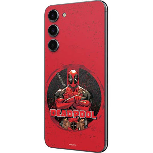 Marvel Deadpool Wade Wilson Galaxy S23 Plus Skin