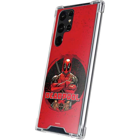 Marvel Deadpool Wade Wilson Galaxy S23 Ultra Clear Case