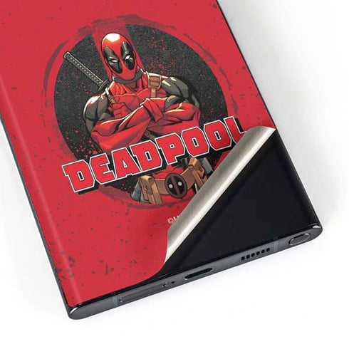 Marvel Deadpool Wade Wilson Galaxy S23 Ultra Skin