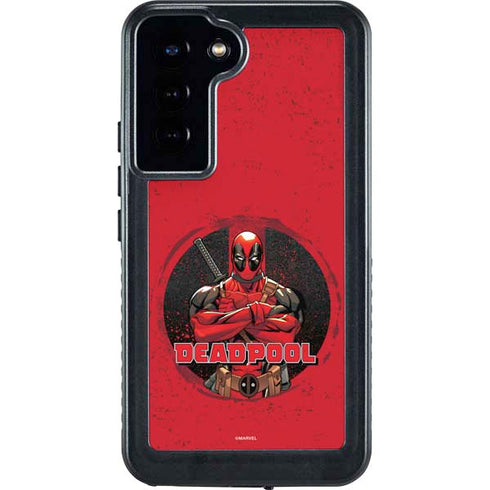 Marvel Deadpool Wade Wilson Galaxy S24 Plus Waterproof Case