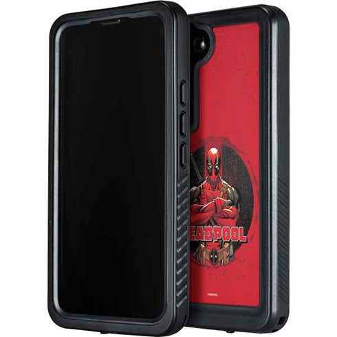 Marvel Deadpool Wade Wilson Galaxy S24 Plus Waterproof Case