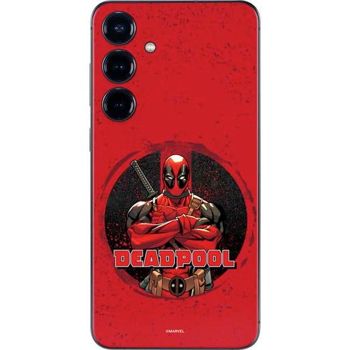 Marvel Deadpool Wade Wilson Galaxy S24 Skin