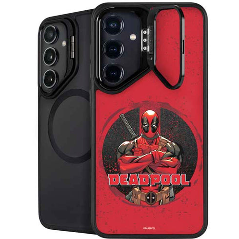 Marvel Deadpool Wade Wilson Galaxy S25 Plus Kickstand Case