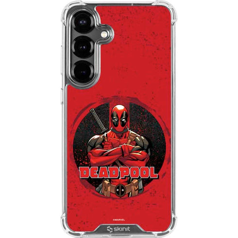 Marvel Deadpool Wade Wilson Galaxy S26 Clear Case