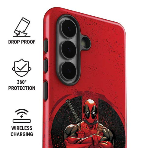 Marvel Deadpool Wade Wilson Galaxy S26 Plus Impact Case