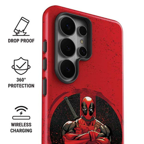 Marvel Deadpool Wade Wilson Galaxy S26 Ultra Impact Case