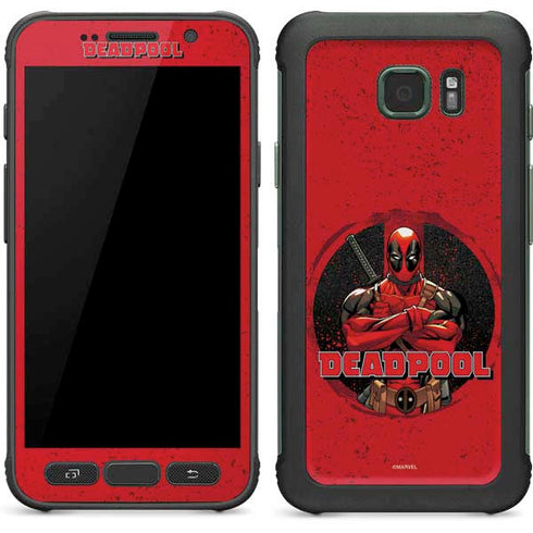 Marvel Deadpool Wade Wilson Galaxy S7 Active Skin