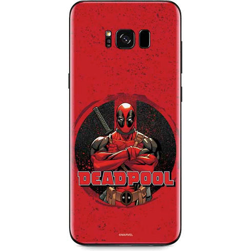 Marvel Deadpool Wade Wilson Galaxy S8 Skin