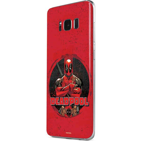 Marvel Deadpool Wade Wilson Galaxy S8 Skin