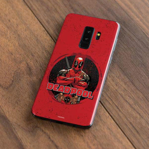 Marvel Deadpool Wade Wilson Galaxy S9 Plus Skin