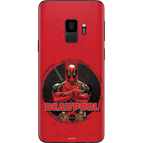 Marvel Deadpool Wade Wilson Galaxy S9 Skin