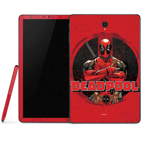 Marvel Deadpool Wade Wilson Samsung Galaxy Tab Skin