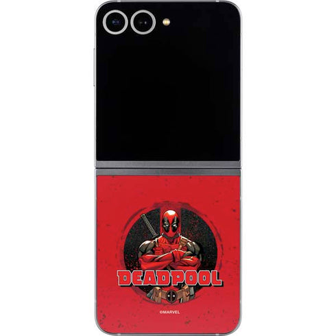 Marvel Deadpool Wade Wilson Galaxy Z Flip6 Skin