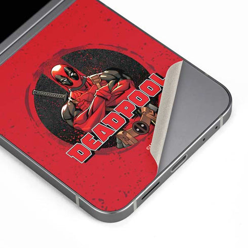 Marvel Deadpool Wade Wilson Galaxy Z Flip6 Skin