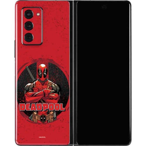 Marvel Deadpool Wade Wilson Galaxy Z Fold2 5G Skin