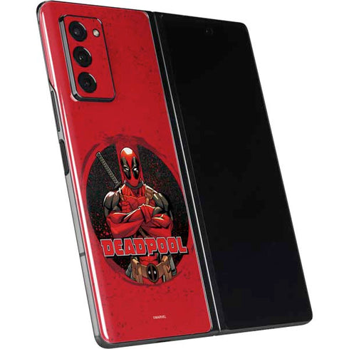 Marvel Deadpool Wade Wilson Galaxy Z Fold2 5G Skin