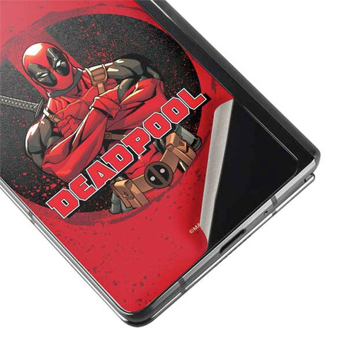 Marvel Deadpool Wade Wilson Galaxy Z Fold2 5G Skin