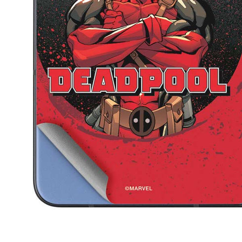Marvel Deadpool Wade Wilson Galaxy Z Fold5 5G Skin