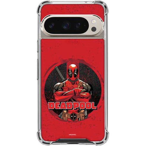 Marvel Deadpool Wade Wilson Google Pixel 9 Pro XL Clear Case