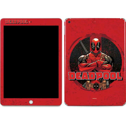 Marvel Deadpool Wade Wilson Apple iPad Skin