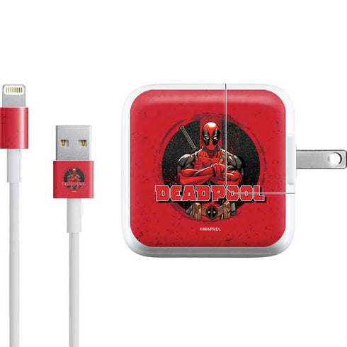 Marvel Deadpool Wade Wilson iPad Charger (10W USB) Skin