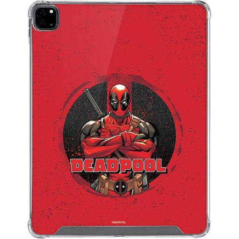 Marvel Deadpool Wade Wilson iPad Pro 12.9in (2020) Clear Case