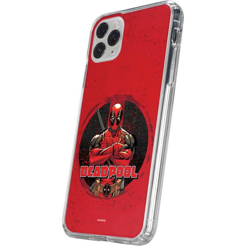 Marvel Deadpool Wade Wilson iPhone 11 Pro Clear Case