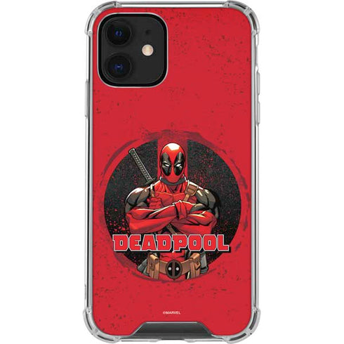 Marvel Deadpool Wade Wilson iPhone 12 Clear Case