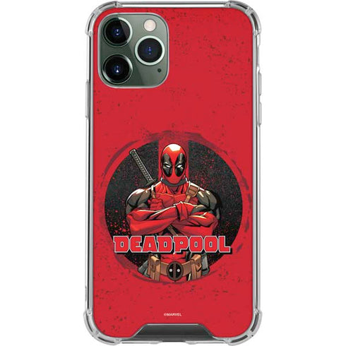Marvel Deadpool Wade Wilson iPhone 12 Pro Clear Case