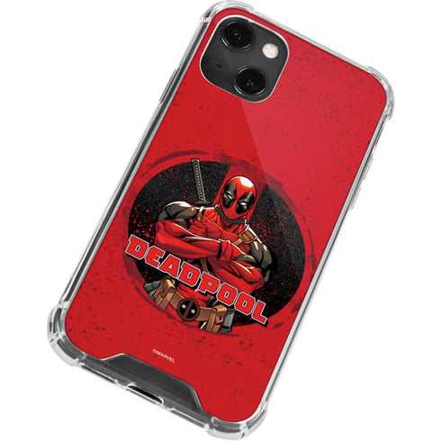 Marvel Deadpool Wade Wilson iPhone 13 Mini Clear Case