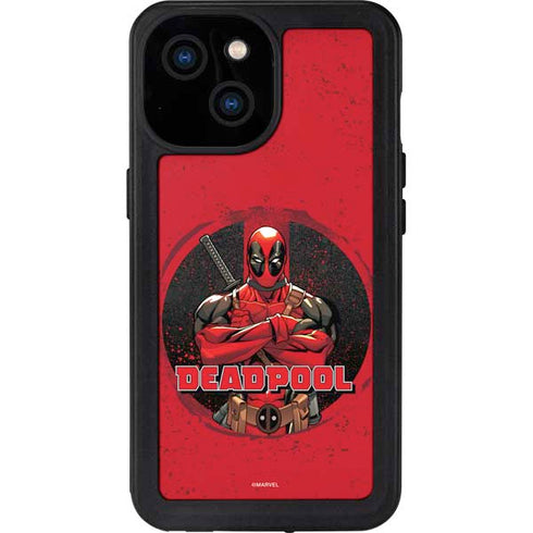 Marvel Deadpool Wade Wilson iPhone 13 Mini Waterproof Case