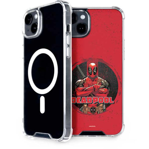 Marvel Deadpool Wade Wilson iPhone 14 MagSafe Case