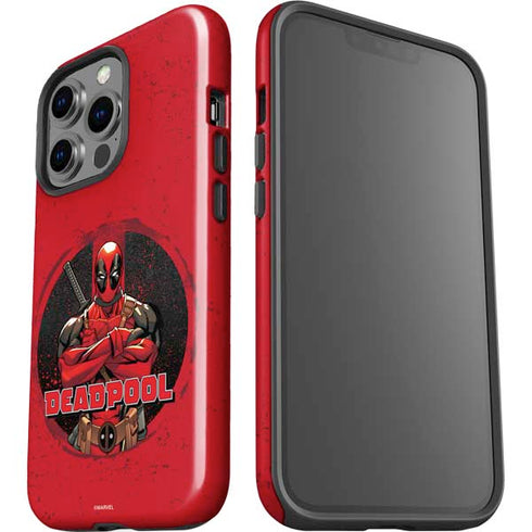 Marvel Deadpool Wade Wilson iPhone 14 Pro Impact Case